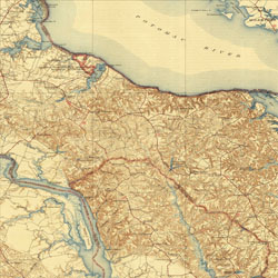 Placid Bay Estates 1932 Map