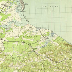 Placid Bay Estates 1943 Map