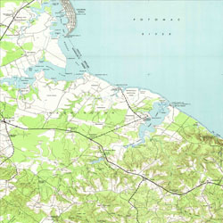 Placid Bay Estates 1953 Map